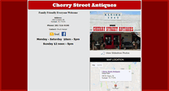 Desktop Screenshot of cherrystreetantiques.com